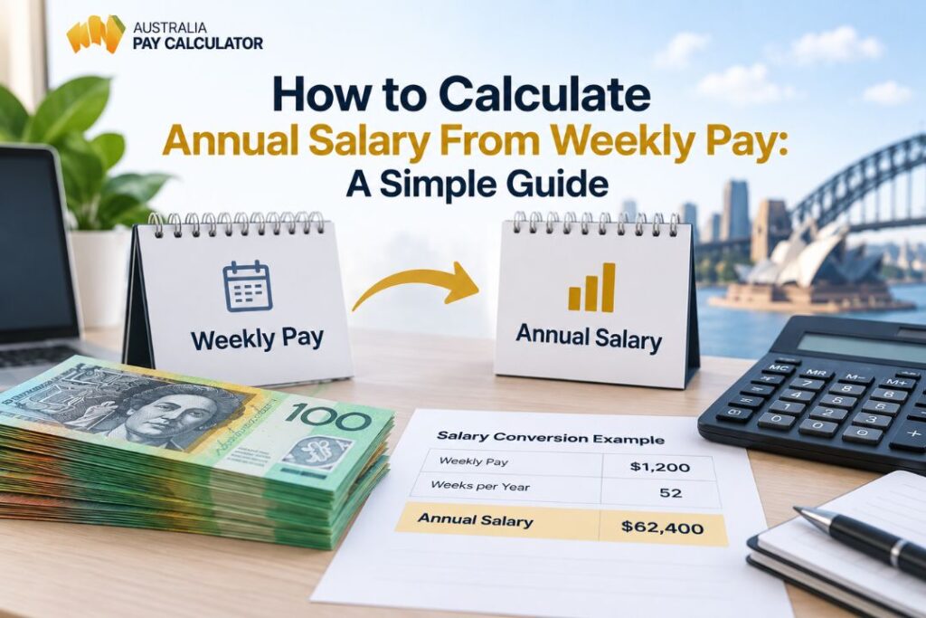how to calculate annual salary from weekly pay
