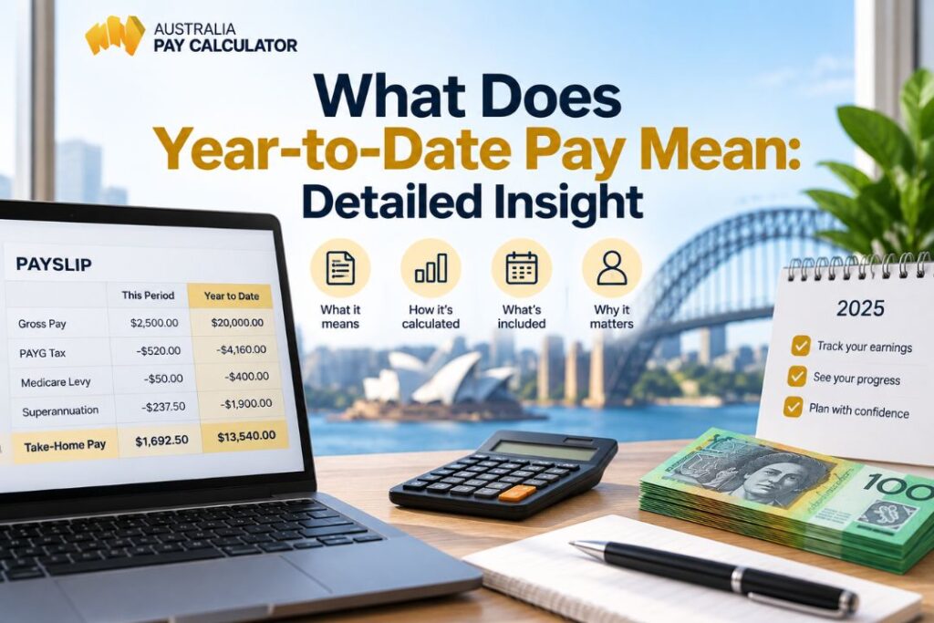 Year-to-Date Pay Meaning in Australia
